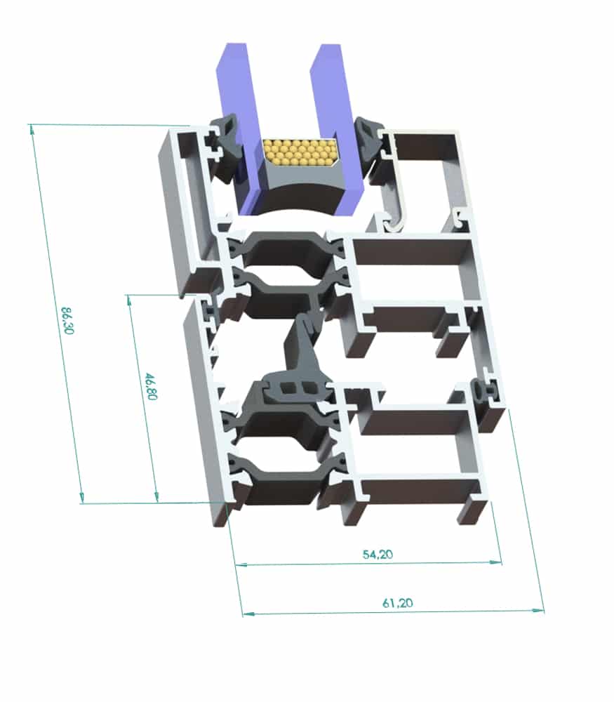 Sistema practicable SM54 RT